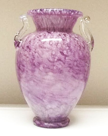 8508 - Amethyst Cluthra Cluthra Vase