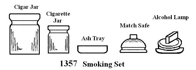 1357 - Smoking Set