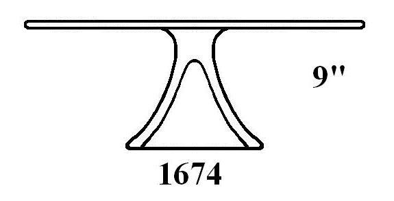 1674 - Cake Plate