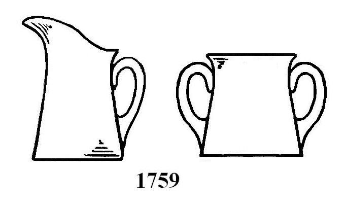 1759 - Cream & Sugar