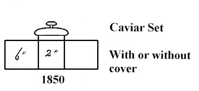 1850 - Caviar Dish