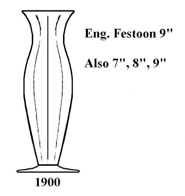 1900 - Vase