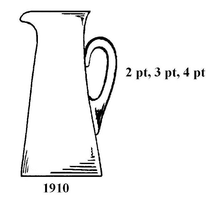 1910 - Pitcher