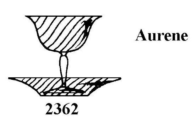 2362 - Sherbet & Underplate