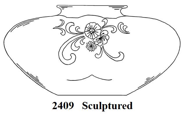 2409 - Acid Etched Vase