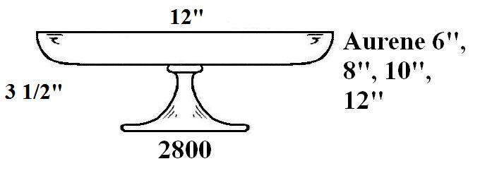 2800 - Cake Plate