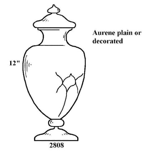2808 - Covered Vase