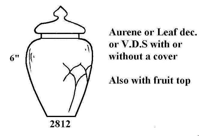 2812 - Covered Vase