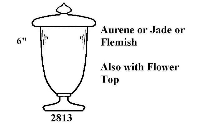 2813 - Covered Vase