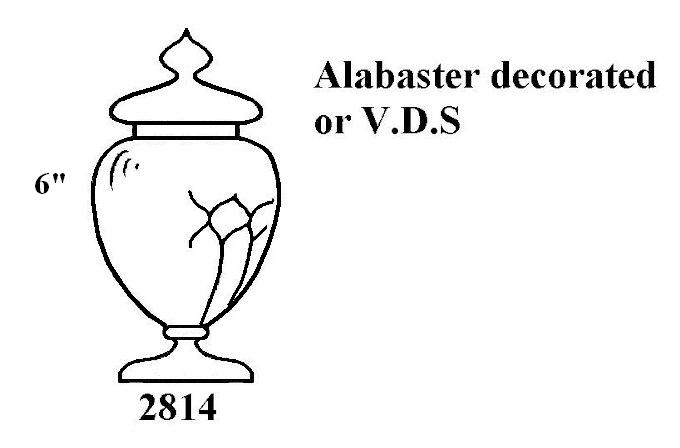 2814 - Covered Vase
