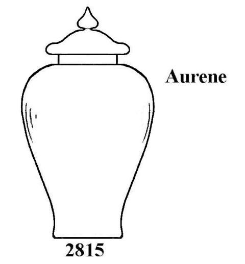 2815 - Covered Vase
