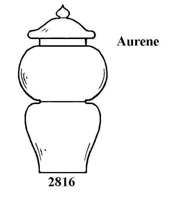 2816 - Covered Vase