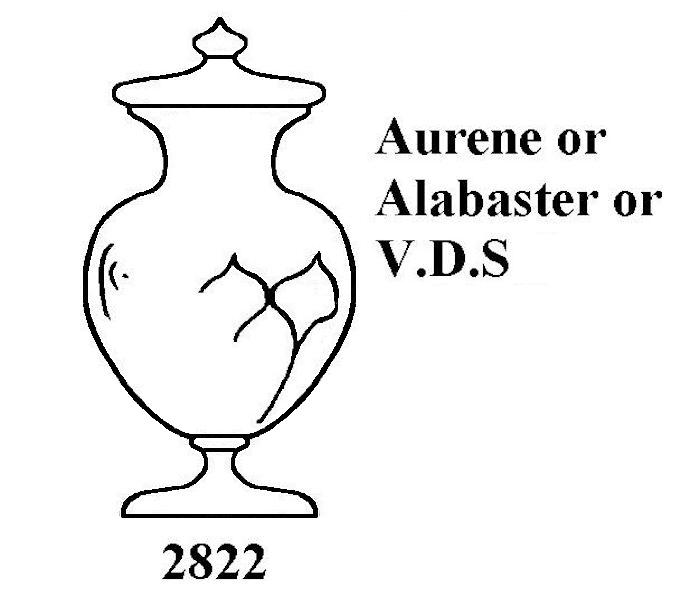 2822 - Covered Vase