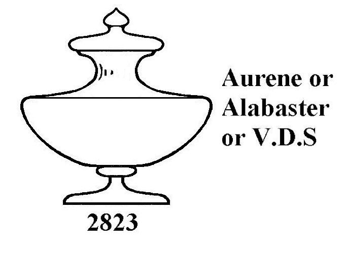 2823 - Covered Vase