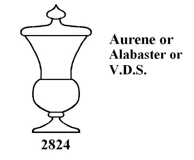 2824 - Covered Vase