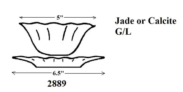 2889 - Fingerbowl & Underplate