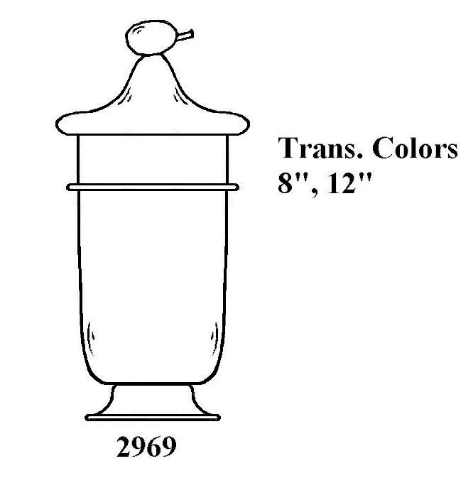 2969 - Covered Vase