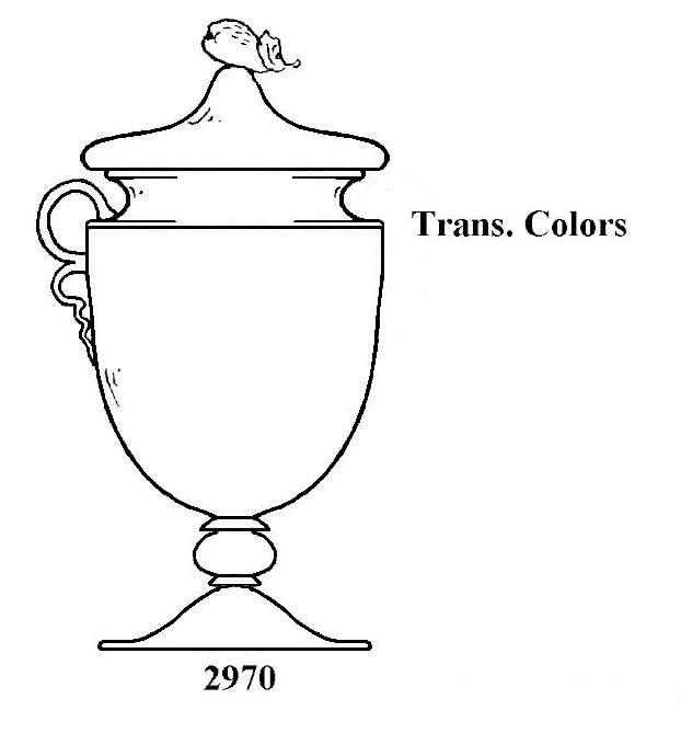 2970 - Covered Vase