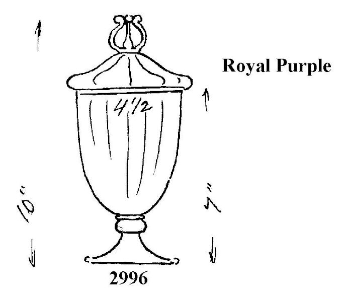 2996 - Covered Vase