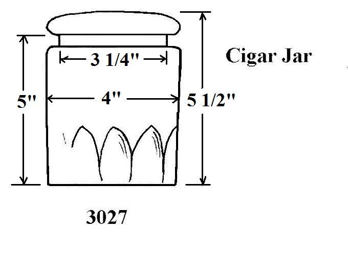 3027 - Cigar Jar