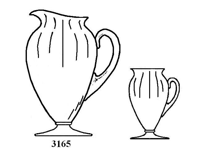 3165 - Pitcher & Tumbler