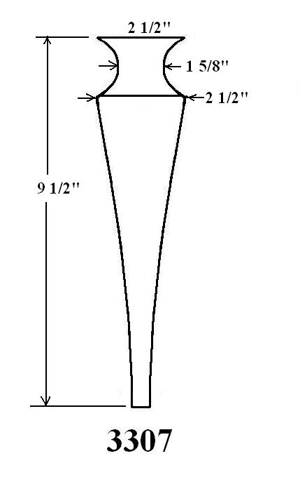 3307 - Limousine Vase