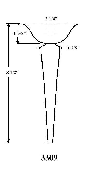 3309 - Limousine Vase