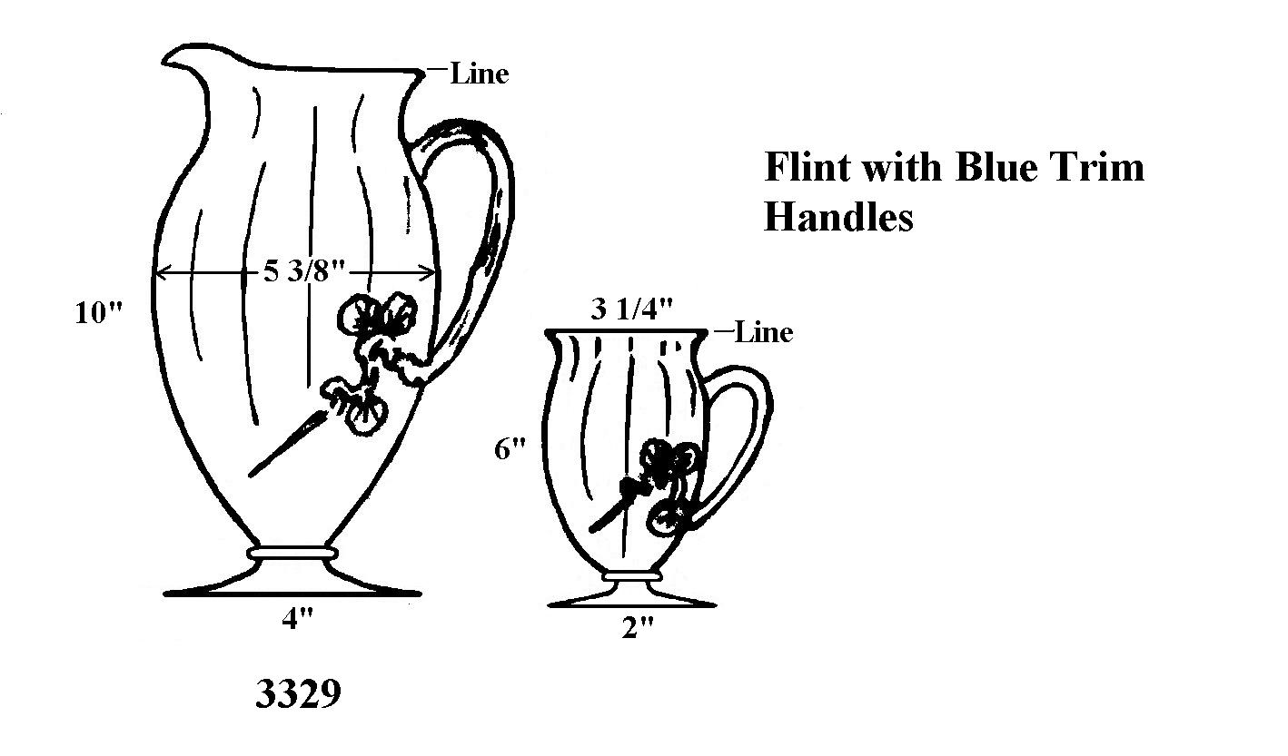 3329 - Pitcher & Tumbler