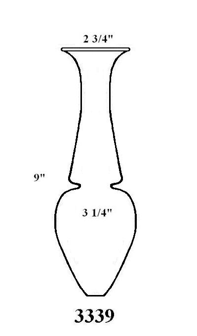 3339 - Limousine Vase