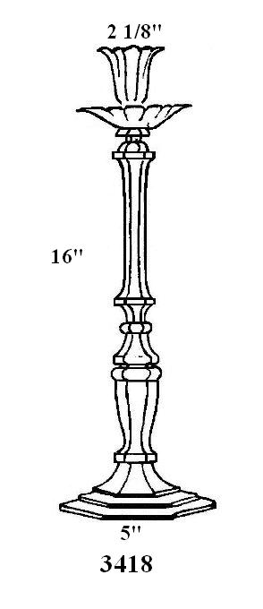 3418 - Candlestick