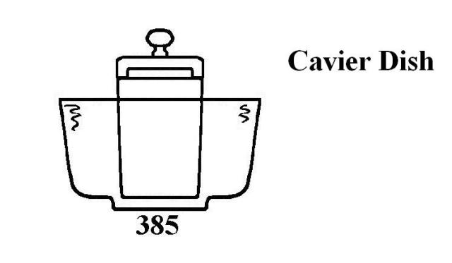 385 - Caviar Dish