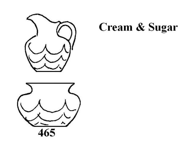 465 - Cream & Sugar