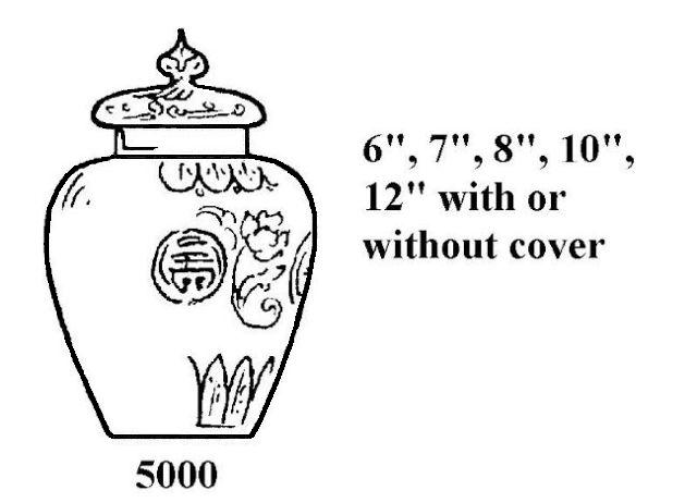 5000 - Vase