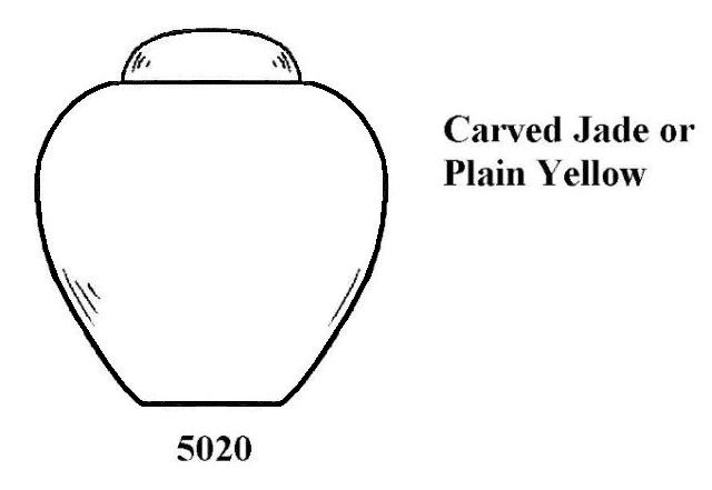 5020 - Covered Vase