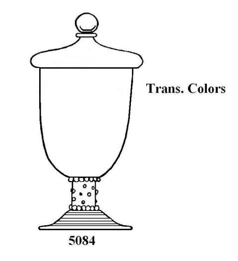5084 - Covered Vase