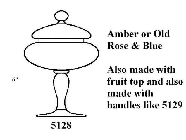 5128 - Covered Vase