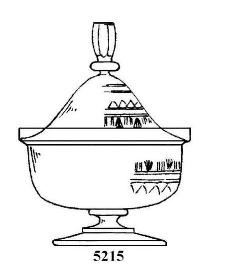 5215 - Covered Vase