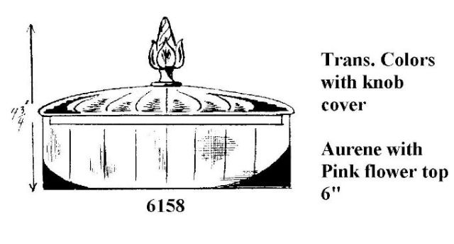 6158 - Covered Vase