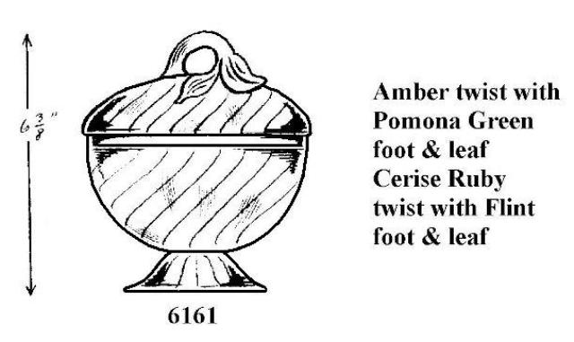 6161 - Covered Vase