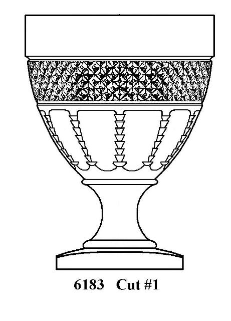 6183 - Unknown Engraved Goblet