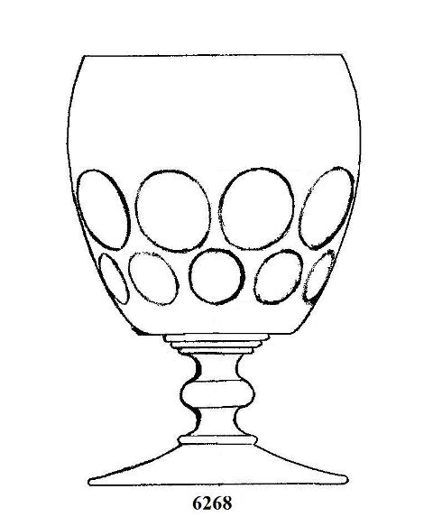 6268 - Engraved Goblet