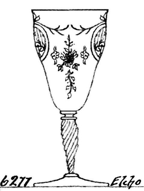 6277 - Engraved Goblet