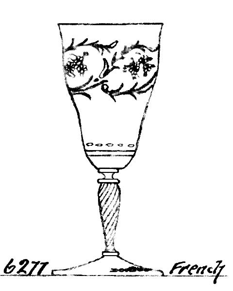 6277 - Engraved Goblet