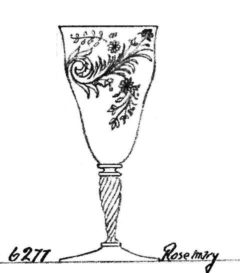 6277 - Engraved Goblet