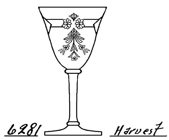 6281 - Engraved Goblet