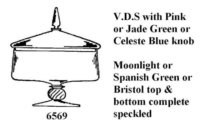 6569 - Covered Vase