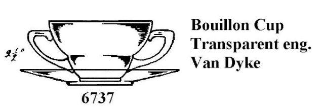 6737 - Bouillon Cup