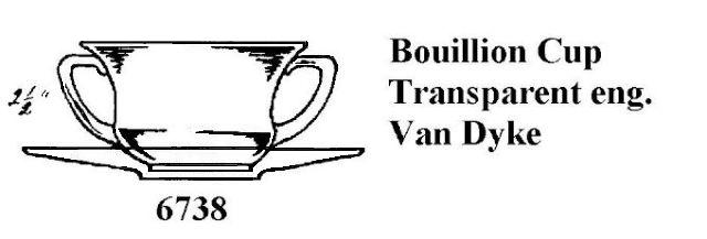 6738 - Bouillon Cup