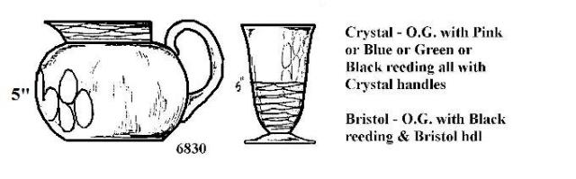 6830 - Pitcher & Tumbler