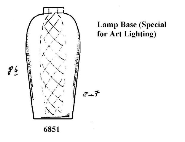 6851 - Lamp Base